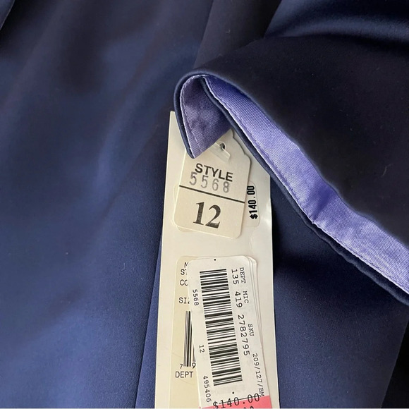 Alex Evenings Women's Maxi Formal Jacket Dress Vintage Y2K Made in USA  modest - Picture 13 of 16